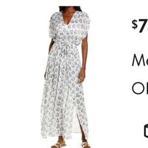 Elan wrap maxi coverup tunic